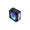 Õhkjahuti ENDORFY Fera 5 ARGB 120 mm must — 4 soojustoru, 1x120 mm PWM-ventilaator, TDP 220 W, kõrgus 155 mm