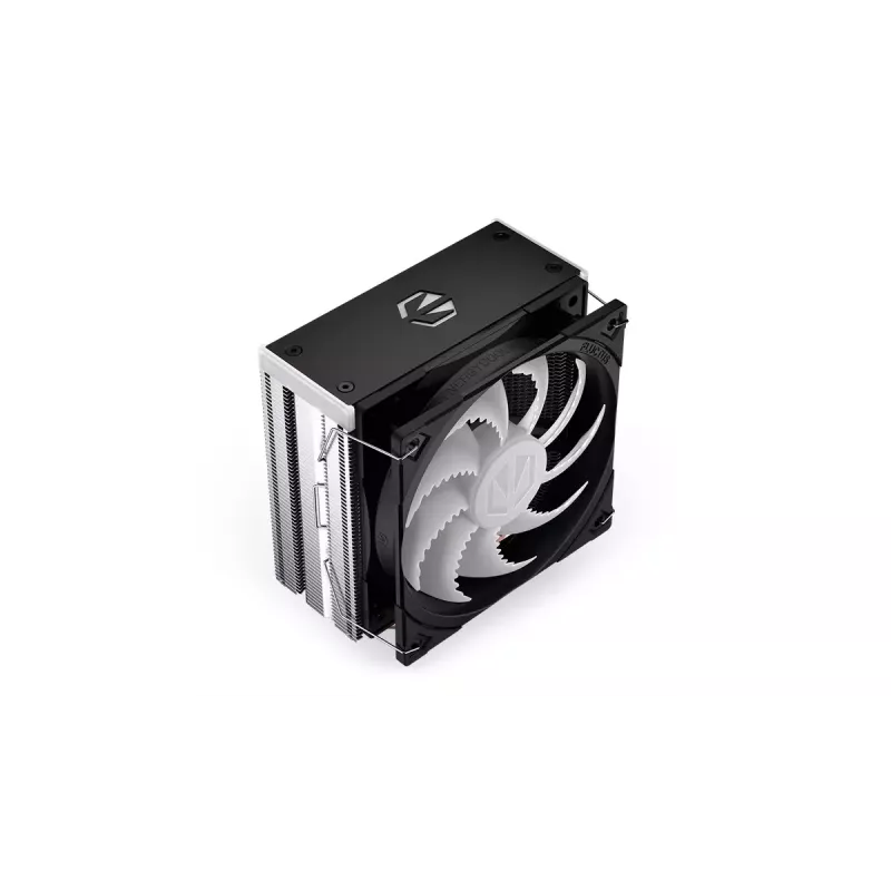 Õhkjahuti ENDORFY Fera 5 ARGB 120 mm must — 4 soojustoru, 1x120 mm PWM-ventilaator, TDP 220 W, kõrgus 155 mm