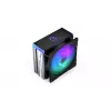 Õhkjahuti ENDORFY Fera 5 ARGB 120 mm must — 4 soojustoru, 1x120 mm PWM-ventilaator, TDP 220 W, kõrgus 155 mm