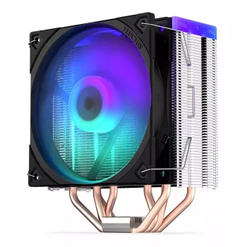 Õhkjahuti ENDORFY Fera 5 ARGB 120 mm must — 4 soojustoru, 1x120 mm PWM-ventilaator, TDP 220 W, kõrgus 155 mm