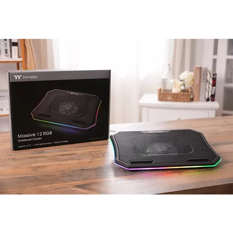 THERMALTAKE sülearvuti jahuti - Massive 12 RGB - 15 inch