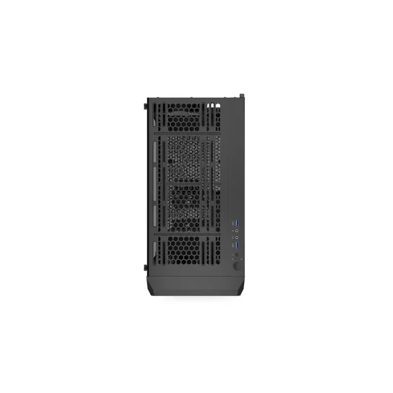 Arvuti korpus ENDORFY Regnum 400 ARGB Tower Must — ATX, karastatud klaas, ARGB, 3x120mm ees, 1x120mm taga, toetab GPU-d kuni 37 cm