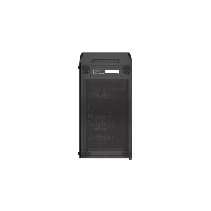 Arvuti korpus ENDORFY Regnum 400 ARGB Tower Must — ATX, karastatud klaas, ARGB, 3x120mm ees, 1x120mm taga, toetab GPU-d kuni 37 cm