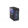 Arvuti korpus ENDORFY Regnum 400 ARGB Tower Must — ATX, karastatud klaas, ARGB, 3x120mm ees, 1x120mm taga, toetab GPU-d kuni 37 cm