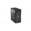 Arvuti korpus ENDORFY Regnum 400 ARGB Tower Must — ATX, karastatud klaas, ARGB, 3x120mm ees, 1x120mm taga, toetab GPU-d kuni 37 cm
