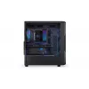 Arvuti korpus ENDORFY Regnum 400 ARGB Tower Must — ATX, karastatud klaas, ARGB, 3x120mm ees, 1x120mm taga, toetab GPU-d kuni 37 cm