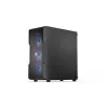 Arvuti korpus ENDORFY Regnum 400 ARGB Tower Must — ATX, karastatud klaas, ARGB, 3x120mm ees, 1x120mm taga, toetab GPU-d kuni 37 cm