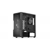 Arvuti korpus ENDORFY Regnum 400 ARGB Tower Must — ATX, karastatud klaas, ARGB, 3x120mm ees, 1x120mm taga, toetab GPU-d kuni 37 cm