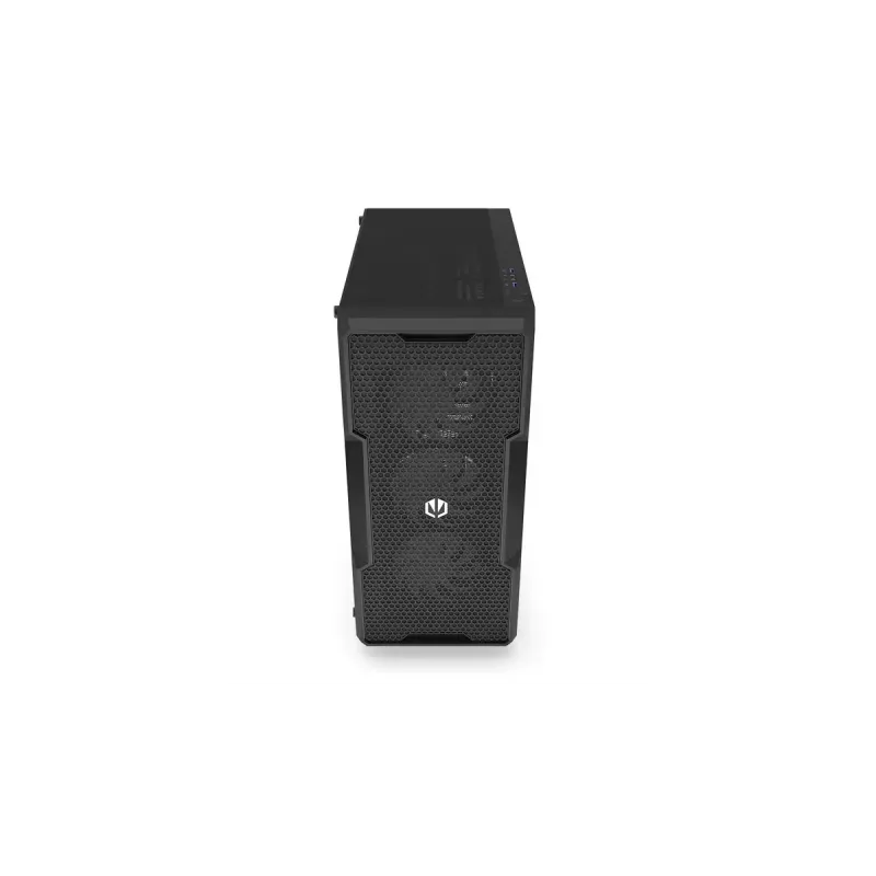 Arvuti korpus ENDORFY Regnum 400 ARGB Tower Must — ATX, karastatud klaas, ARGB, 3x120mm ees, 1x120mm taga, toetab GPU-d kuni 37 cm