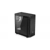 PC korpus ENDORFY Signum 300 ARGB Tower Must — ATX, karastatud klaas, ARGB valgustus, toetab GPU 350 mm, protsessori jahuti kõrgus 161 mm