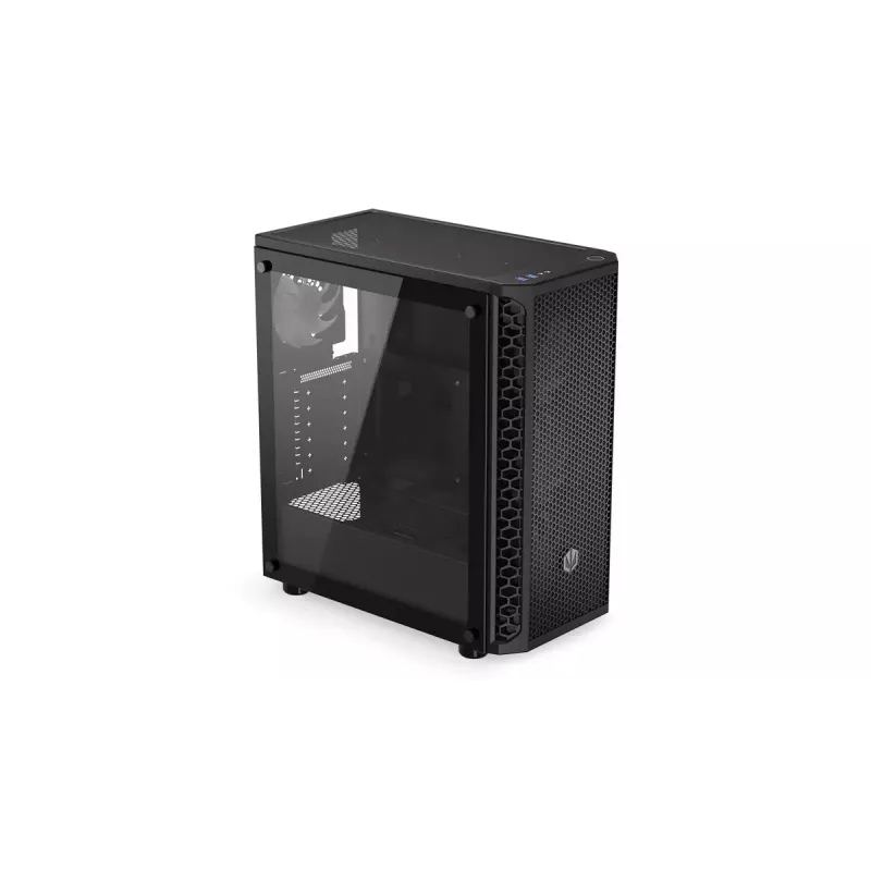 PC korpus ENDORFY Signum 300 ARGB Tower Must — ATX, karastatud klaas, ARGB valgustus, toetab GPU 350 mm, protsessori jahuti kõrgus 161 mm