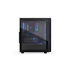 PC korpus ENDORFY Signum 300 ARGB Tower Must — ATX, karastatud klaas, ARGB valgustus, toetab GPU 350 mm, protsessori jahuti kõrgus 161 mm