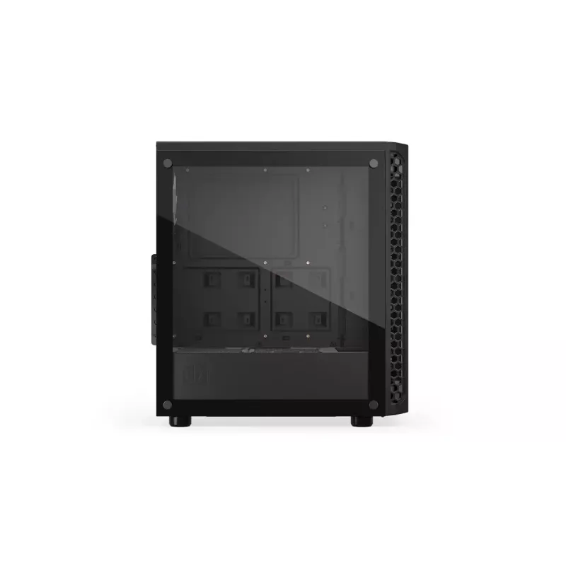 PC korpus ENDORFY Signum 300 ARGB Tower Must — ATX, karastatud klaas, ARGB valgustus, toetab GPU 350 mm, protsessori jahuti kõrgus 161 mm