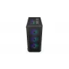 PC korpus ENDORFY Signum 300 ARGB Tower Must — ATX, karastatud klaas, ARGB valgustus, toetab GPU 350 mm, protsessori jahuti kõrgus 161 mm