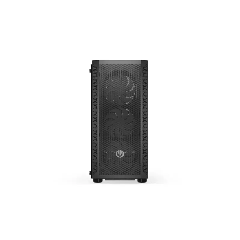 PC korpus ENDORFY Signum 300 ARGB Tower Must — ATX, karastatud klaas, ARGB valgustus, toetab GPU 350 mm, protsessori jahuti kõrgus 161 mm