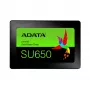 2.5-tolline SATA III SSD ADATA SU650 1 TB — 520 MB/s lugemine, 450 MB/s kirjutamine, 3D NAND, 2.5-tolline