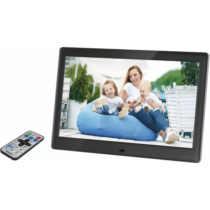 Digitaalne pildiraam SENCOR SDF 1082 BK, 10-tolline 1280×800 ekraan