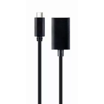 GEMBIRD USB USB-C DisplayPort-adapteri kaabel, 4K, 15cm, must