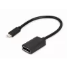 GEMBIRD USB USB-C DisplayPort-adapteri kaabel, 4K, 15cm, must