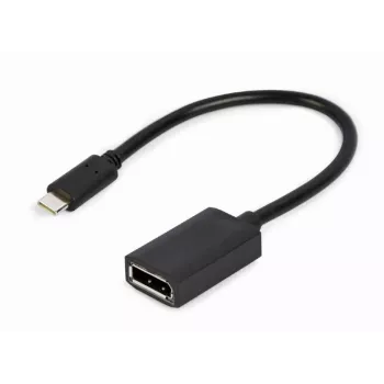 GEMBIRD USB USB-C DisplayPort-adapteri kaabel, 4K, 15cm, must