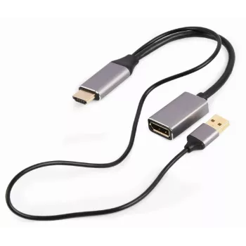 GEMBIRD Active 4K HDMI isane – DisplayPort emane adapter, must
