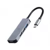 Gembird UHB-U3P1U2P3-01 4-pordiline USB-jaotur, 1x USB 3.1 + 3x USB 2.0