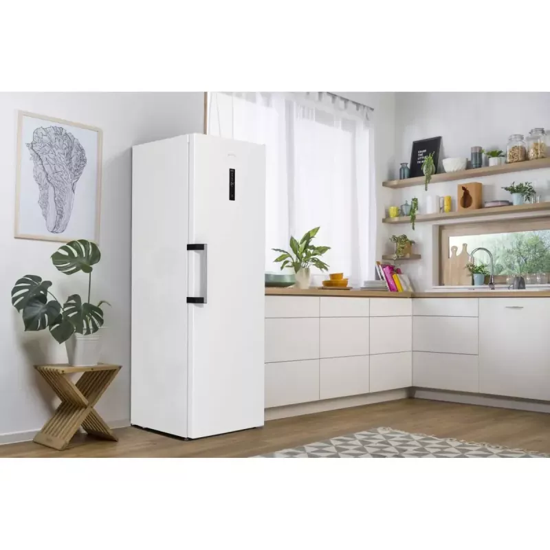 Eraldiseisev külmik Gorenje R619EAW6 — 398 L, energiaklass E, 1850×595×663 mm, valge
