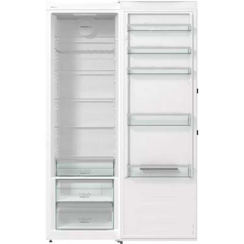 Eraldiseisev külmik Gorenje R619EAW6 — 398 L, energiaklass E, 1850×595×663 mm, valge
