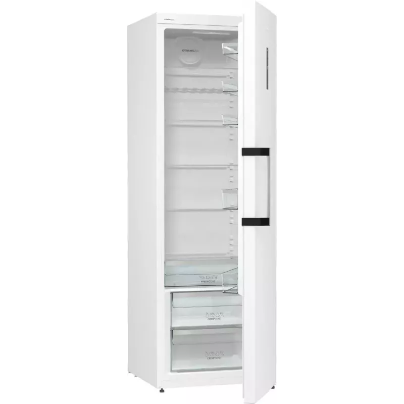 Eraldiseisev külmik Gorenje R619EAW6 — 398 L, energiaklass E, 1850×595×663 mm, valge