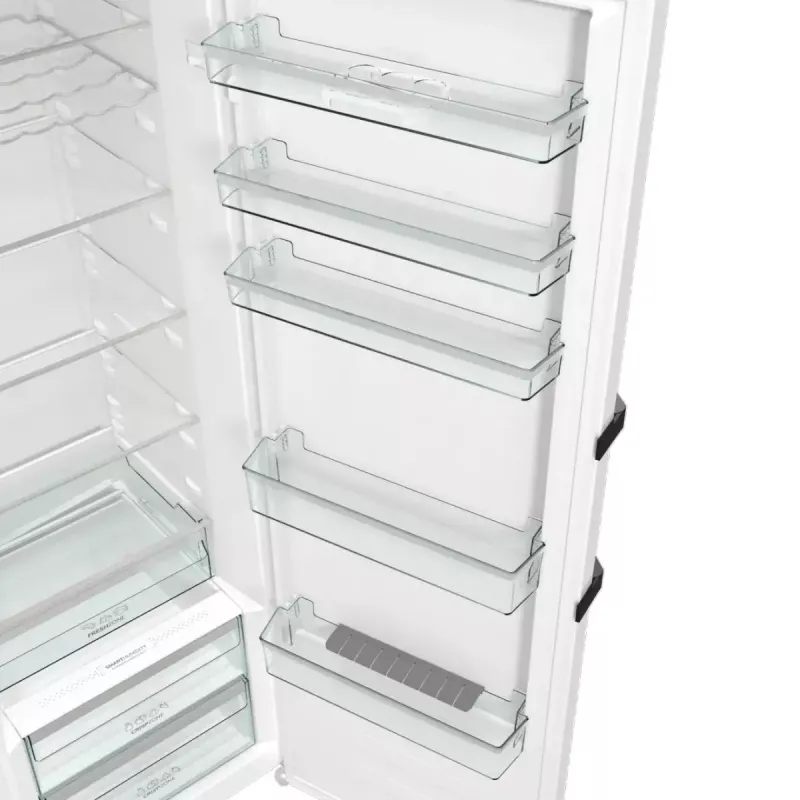 Eraldiseisev külmik Gorenje R619EAW6 — 398 L, energiaklass E, 1850×595×663 mm, valge
