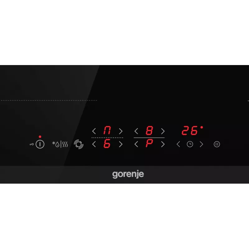 Gorenje ECT643BCSC Sisseehitatud keraamiline pliit 4 tsooni puutetundliku juhtimisega