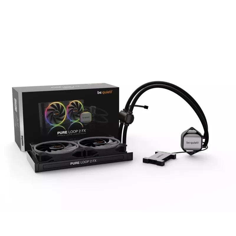 be quiet! Pure Loop 2 FX 280mm protsessori all-in-one vedelikjahutus 14 cm must 1 tk
