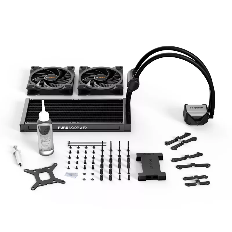 be quiet! Pure Loop 2 FX 280mm protsessori all-in-one vedelikjahutus 14 cm must 1 tk