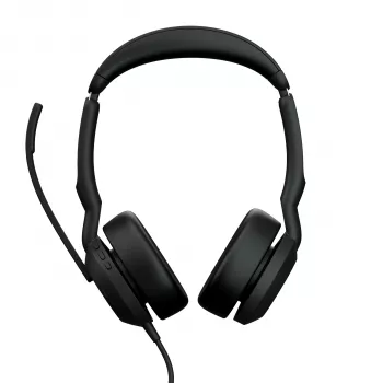 Jabra Evolve2 50 - USB-A MS Stereo, juhtmega, kontor/kõnekeskus, 20 - 20000 Hz, 127 g, peakomplekt, must