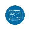 Kensington MagPro Magnetiline privaatsusekraan sülearvutitele 13.3 tolli (16:9)
