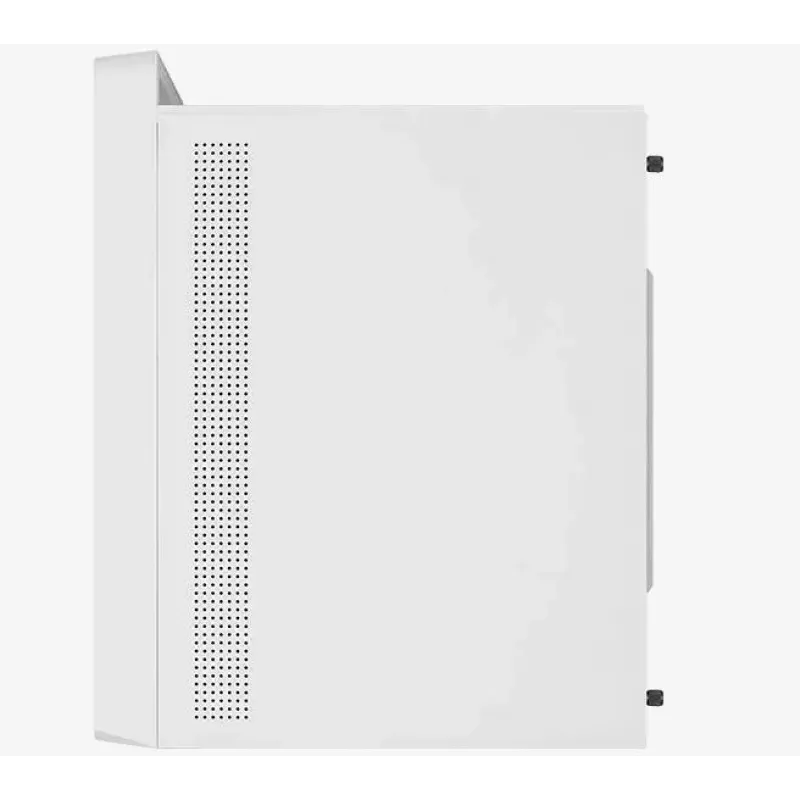PC korpus AEROCOOL PGS CS-109-G-WT-v1 Mini Torn valge SPCC — microATX, kuni 26 cm GPU, FRGB, võrkfront
