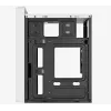 PC korpus AEROCOOL PGS CS-109-G-WT-v1 Mini Torn valge SPCC — microATX, kuni 26 cm GPU, FRGB, võrkfront