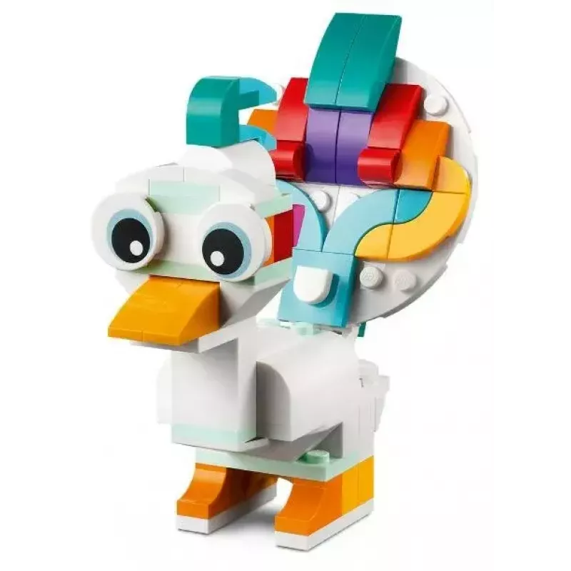 Ehitusmänguasi LEGO Creator 3in1 31140 Maagiline Ükssarvik, 145 osa, 130 mm kõrgus, vanus 7+