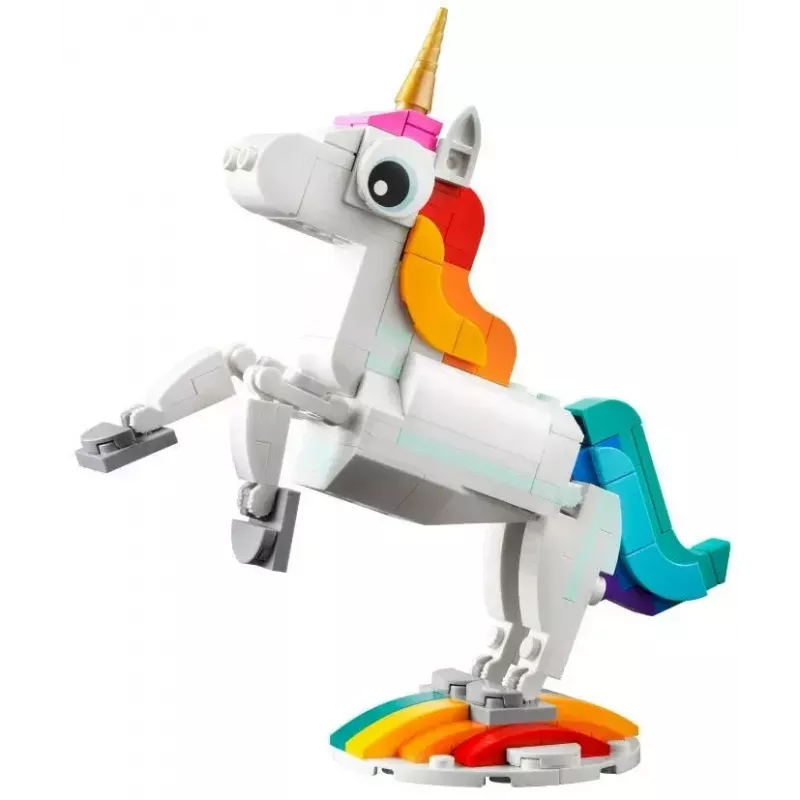 Ehitusmänguasi LEGO Creator 3in1 31140 Maagiline Ükssarvik, 145 osa, 130 mm kõrgus, vanus 7+