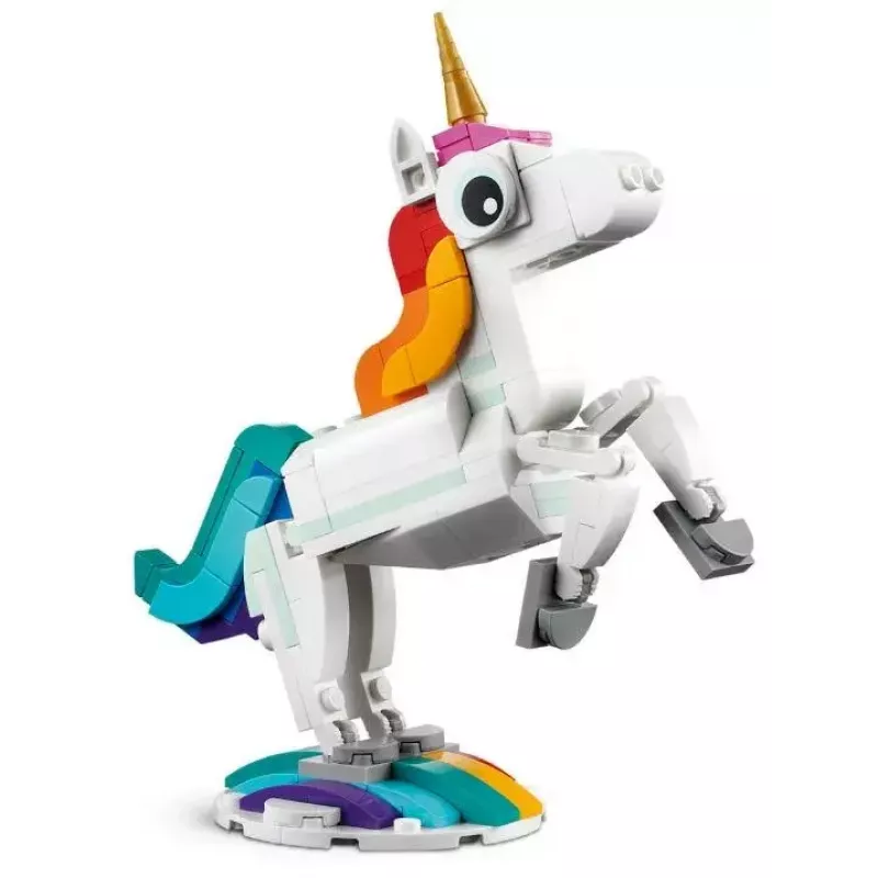 Ehitusmänguasi LEGO Creator 3in1 31140 Maagiline Ükssarvik, 145 osa, 130 mm kõrgus, vanus 7+