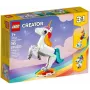 Ehitusmänguasi LEGO Creator 3in1 31140 Maagiline Ükssarvik, 145 osa, 130 mm kõrgus, vanus 7+