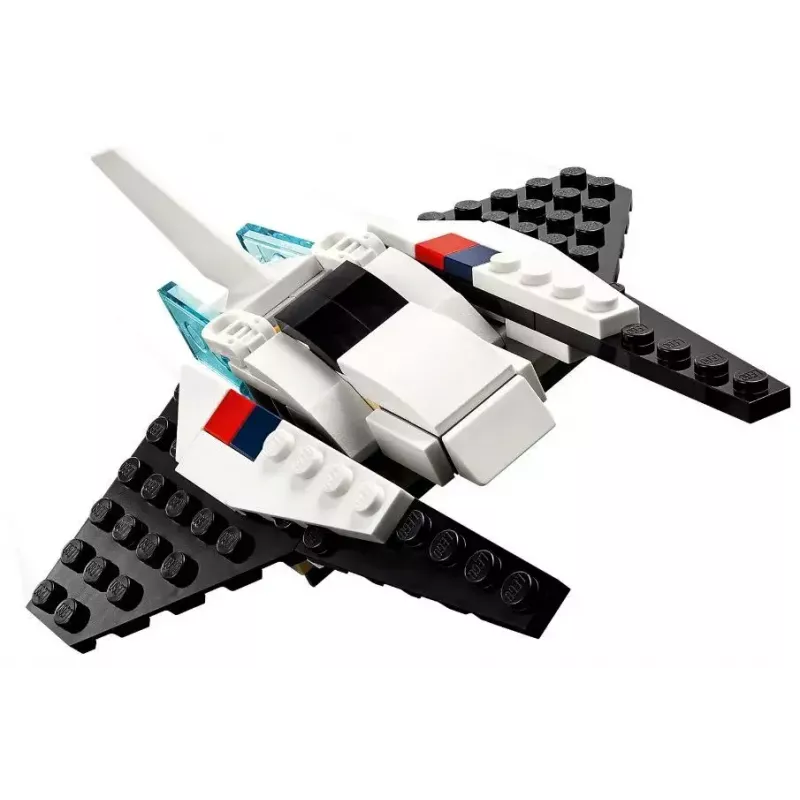 LEGO Creator 3-in-1 kosmosesüstiku ehituskomplekt 31134 — 144 tükki, alates 6. eluaastast, 160×120×60 mm