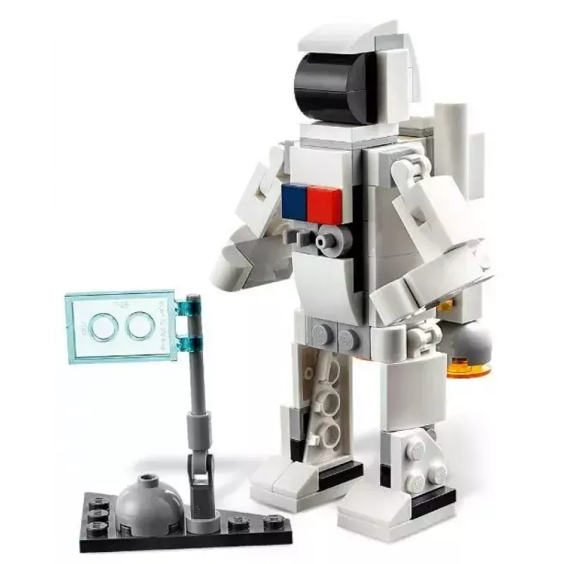 LEGO Creator 3-in-1 kosmosesüstiku ehituskomplekt 31134 — 144 tükki, alates 6. eluaastast, 160×120×60 mm