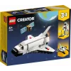 LEGO Creator 3-in-1 kosmosesüstiku ehituskomplekt 31134 — 144 tükki, alates 6. eluaastast, 160×120×60 mm