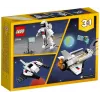 LEGO Creator 3-in-1 kosmosesüstiku ehituskomplekt 31134 — 144 tükki, alates 6. eluaastast, 160×120×60 mm