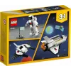 LEGO Creator 3-in-1 kosmosesüstiku ehituskomplekt 31134 — 144 tükki, alates 6. eluaastast, 160×120×60 mm