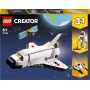 LEGO Creator 3-in-1 kosmosesüstiku ehituskomplekt 31134 — 144 tükki, alates 6. eluaastast, 160×120×60 mm