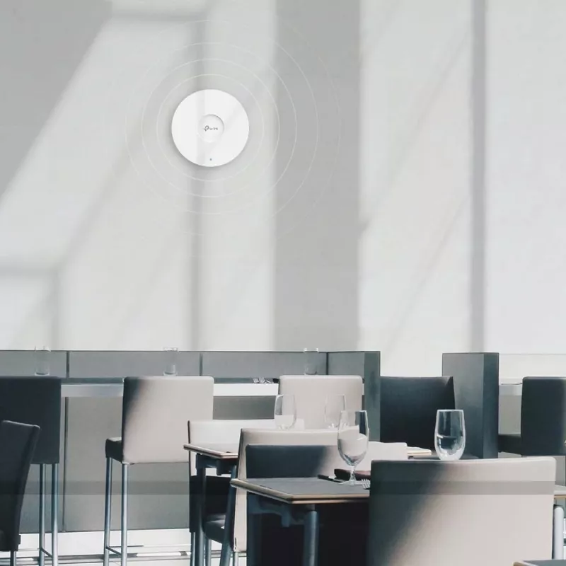 TP-Link Omada AX1800 lae alla paigaldatav WiFi 6 pääsupunkt, 2,4 GHz, 5 GHz, 1775 Mbit/s, HTTPS, SNMP, SNMPv2, SNMPv3, WPA, WPA2, WPA3, 100,1000 Mbit/s