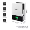 Hübriidne võrguväline päikeseinverter QOLTEC 3KVA 2,4 kW 80A