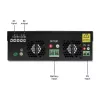 Hübriidne võrguväline päikeseinverter QOLTEC 3KVA 2,4 kW 80A